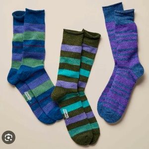 New Rudy Boot Socks Set of 3 Sundance Catalog unsimply stitched